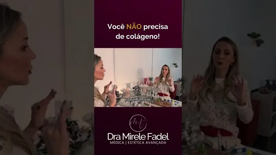 Vídeo: Você não precisa de Colágeno