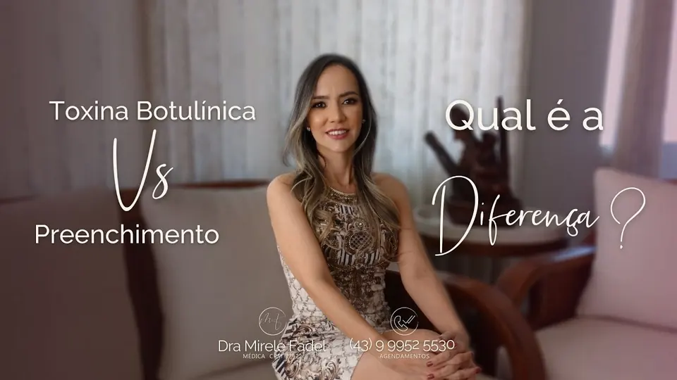 Vídeo: A Toxina Botulínica vs o Preenchimento – Qual é a Diferença?