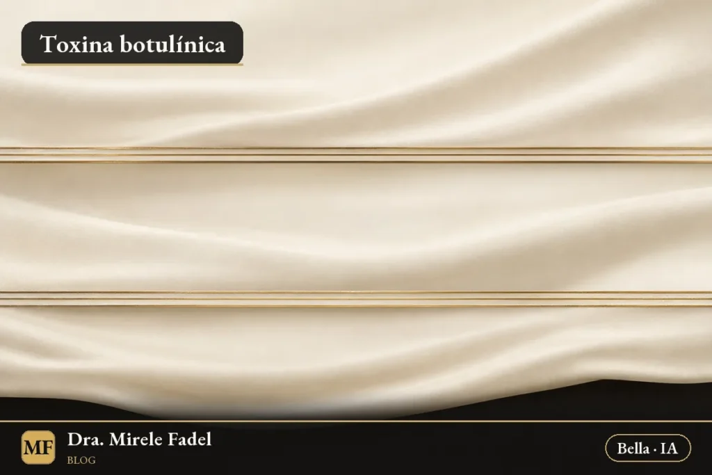Ilustração gerada por IA: faixas de seda creme com fios dourados