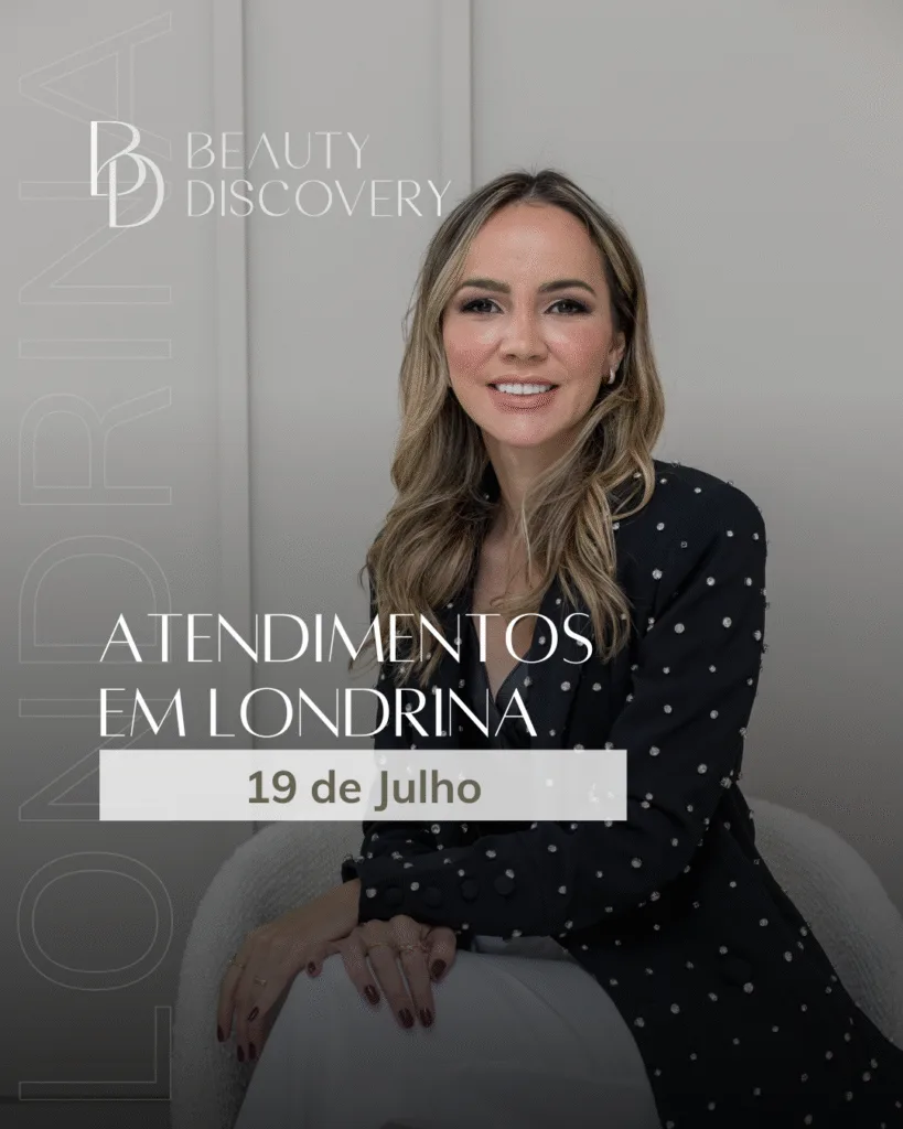 ✨ Londrina, chegou o momento de cuidar da sua beleza com naturalidade e sofisticação! No dia 19 de julho, estarei atendendo em Londrina com foco exclusivo em dermatologia estética. Se você deseja melhorar a qualidade da pele, tratar linhas de expressão, redefinir contornos faciais ou simplesmente realçar sua beleza de forma natural e elegante… essa é a sua oportunidade! Protocolos personalizados, olhar técnico e muita experiência para entregar resultados sutis e harmônicos. 📍 As vagas são limitadas. Fale com a nossa equipe e garanta o seu horário. #atendimentosemlondrina #dermatologiaestetica #harmonizacaofacial #rejuvenescimentonatural #qualidadedapele #dramirelefadel #beautydiscovery