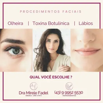 Qual Procedimento Estético Facial você escolhe?