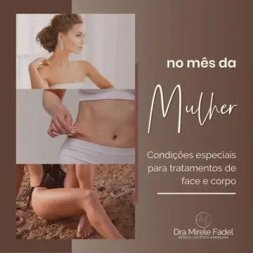 Mês da mulher, você ainda mais linda e atraente, sempre!